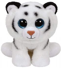 PELUCHE TY BEANIE BOOS - TUNDRA TIGRE BLANC PETIT 6